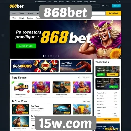 Novas funcionalidades do site 868bet são lançadas